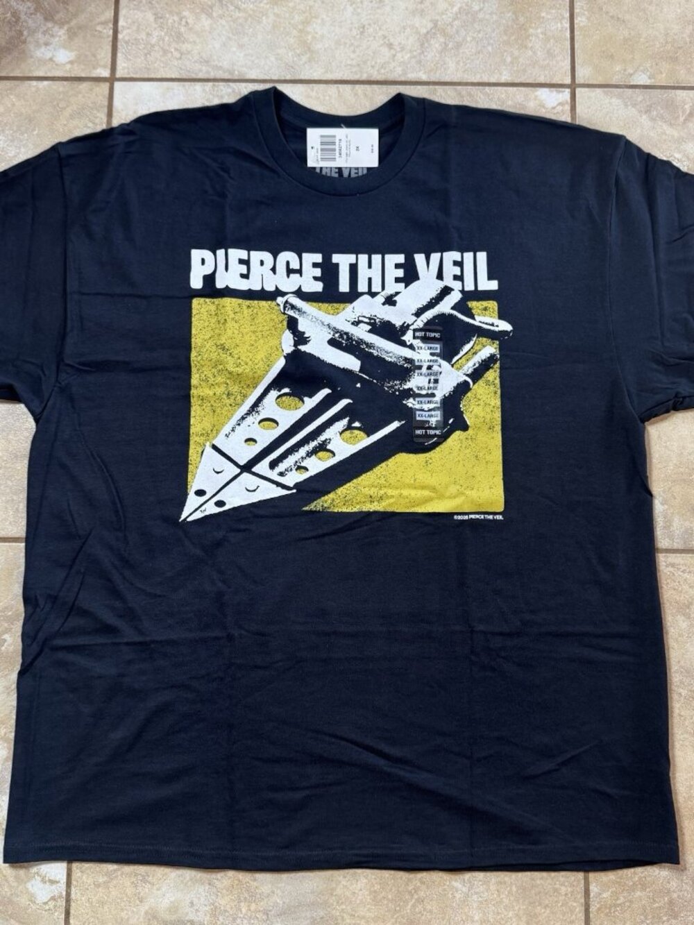 Pierce The Veil The Jaws Of Life T-Shirt 2XL New With Tags